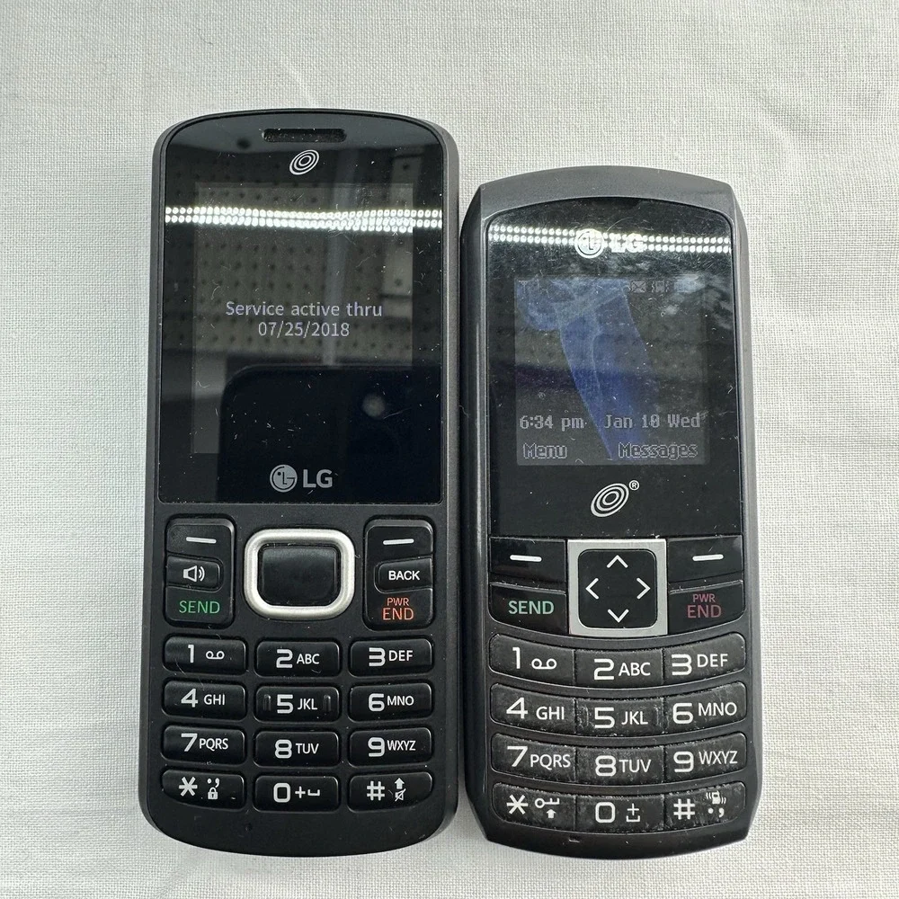 LG328BG & LG320G Cell Phone Lot – Tested – Basic Feature Phones – Tracfone